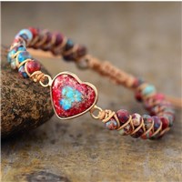 Jasper_heart_bracelet